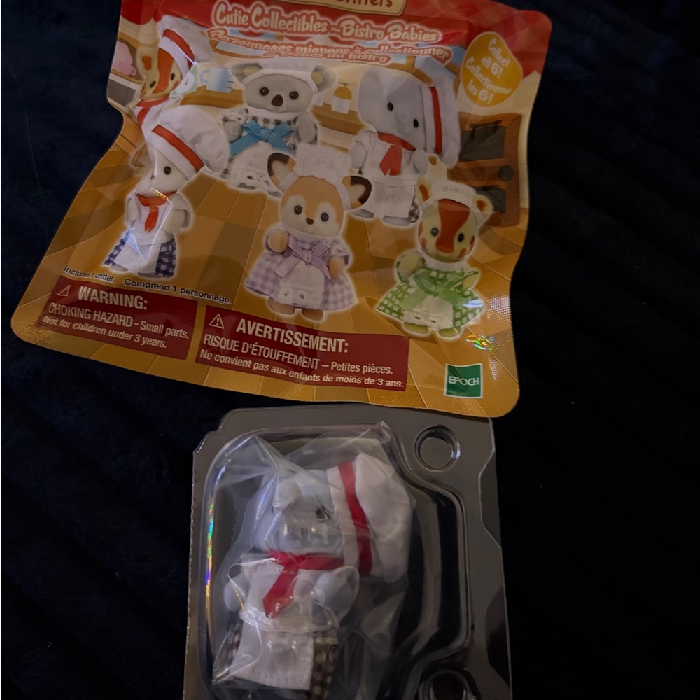 Calico Critters Bistro Babies- Elephant Hilton